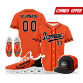 Custom Orange Jersey MaxSoul Shoes and Hat Combo Offer Personalized ZH-bd0b00e0-b0